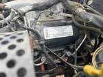Engine with Emission Certification Label