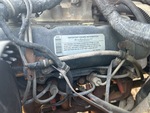 Engine with Emission Certification Label