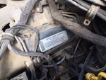Engine with Emission Certification Label