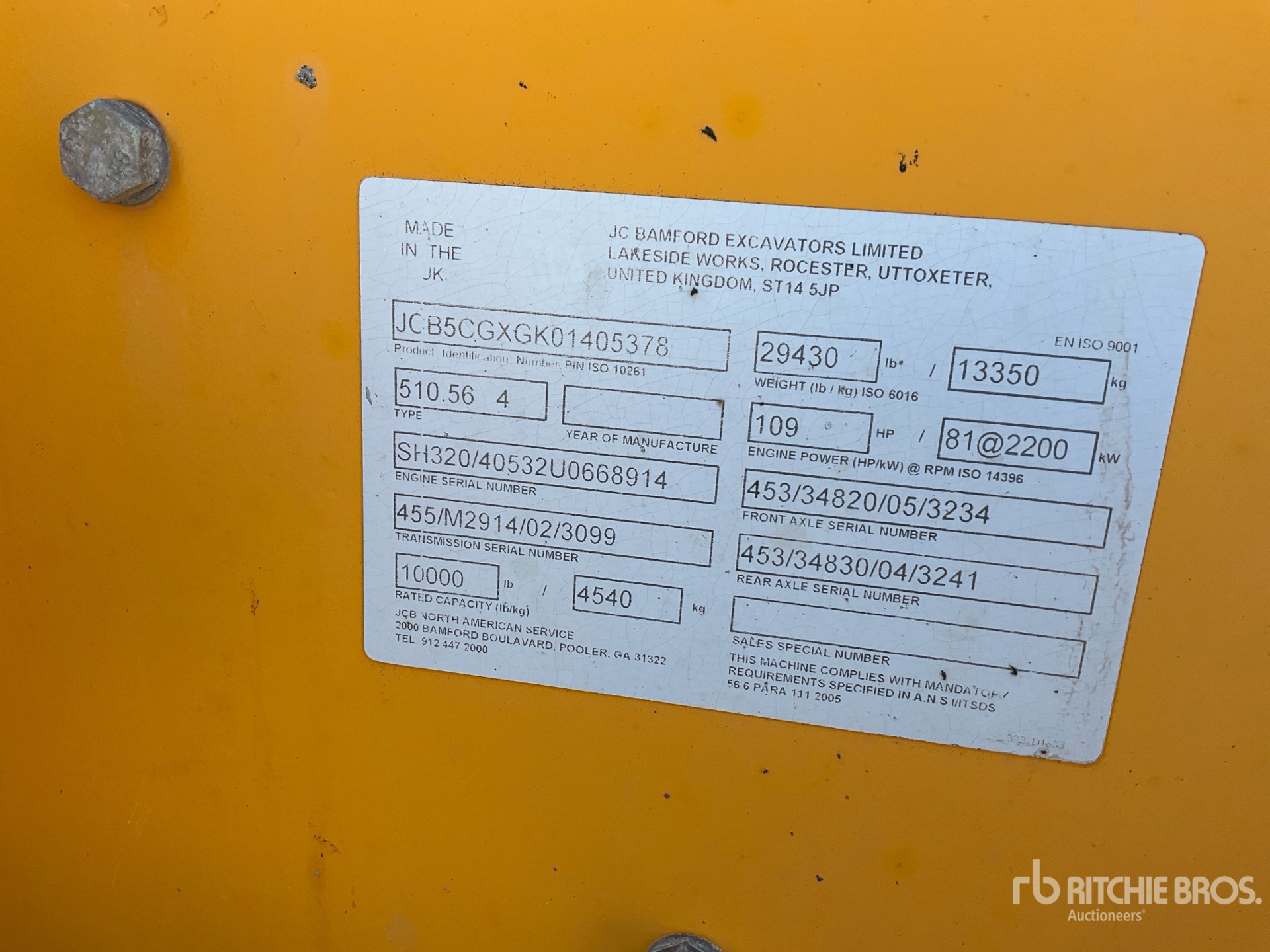 2014 JCB 510-56