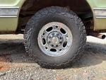 Chassis with Left Rear Tire