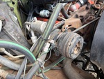 Engine with A/C Compressor