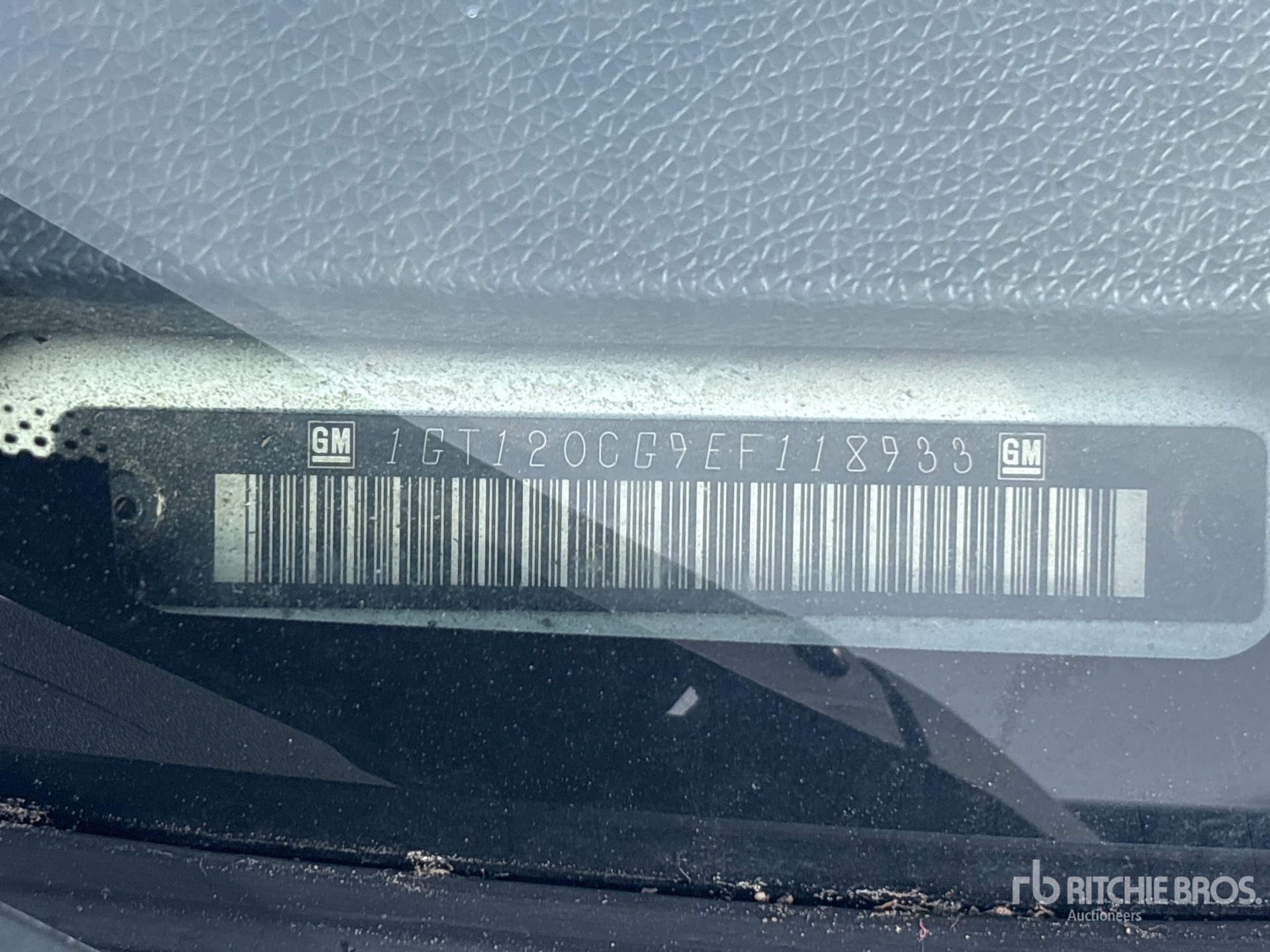 General Appearance with N.º de serie/VIN