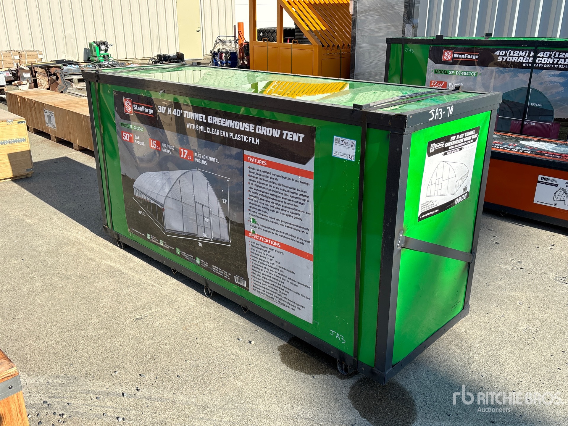 General Appearance with Picture, Left Front Corner