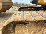 Undercarriage with Left Track Shoes