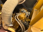 Engine with A/C Compressor