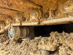 Undercarriage with Left Track Links