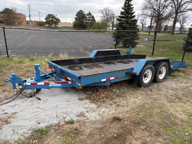 2018 Felling 14 ft T/A Tilt Deck Trailer
