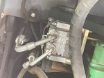 Engine with A/C Compressor