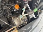 Engine with A/C Compressor
