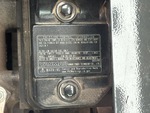 Engine with Emission Label