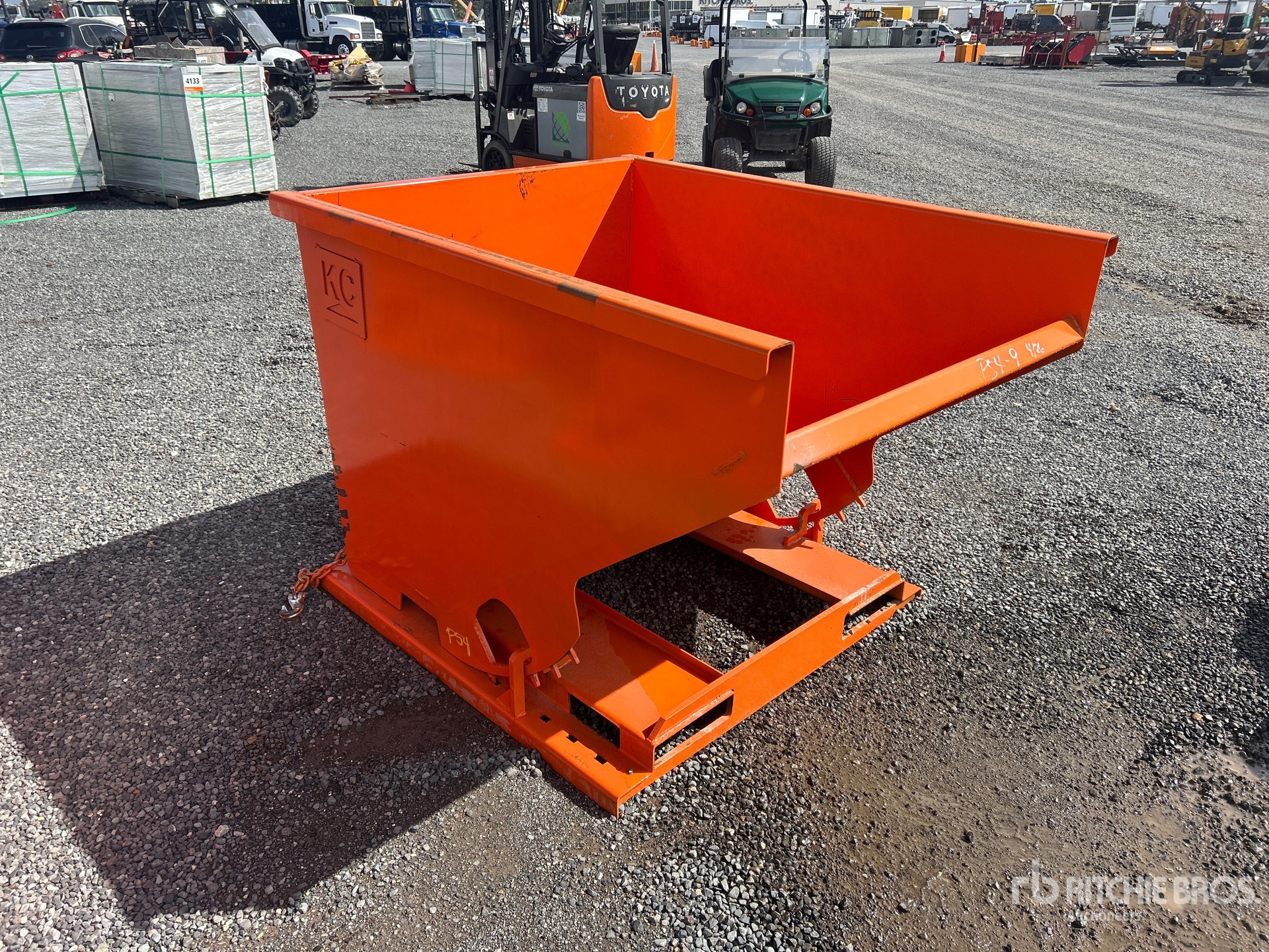 2025 Kit Containers 2YFT-SDH 5 ft 3 in 2 cyd Trémie auto-vidante ...