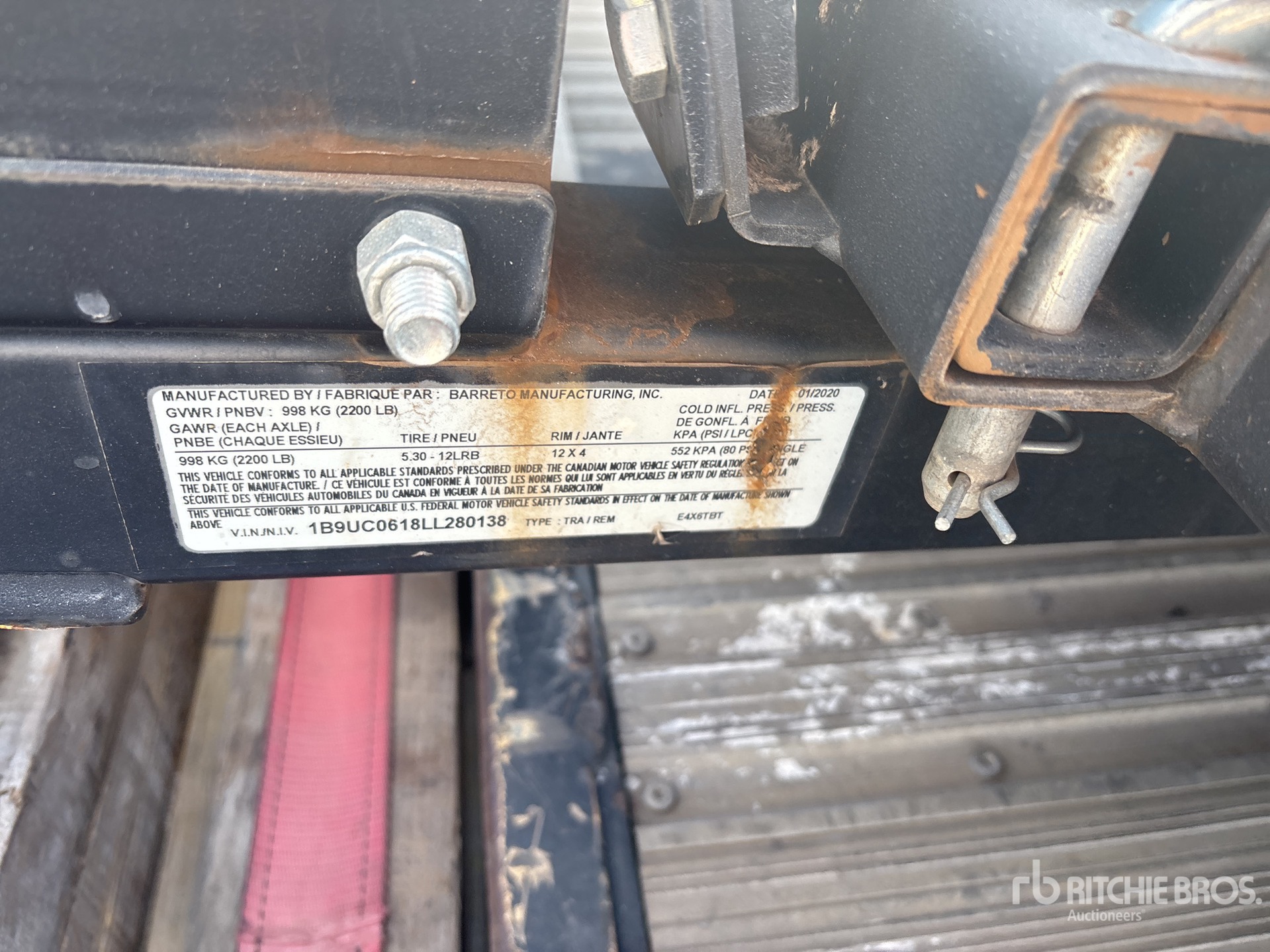 2020 Barreto E4X6TBT