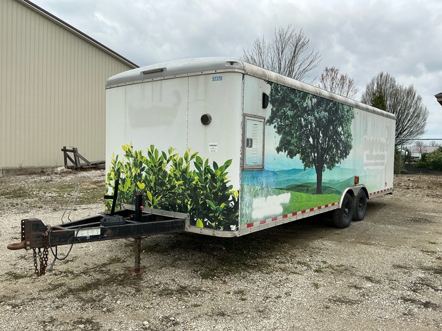 2016 Novae 24 ft T/A Enclosed Trailer