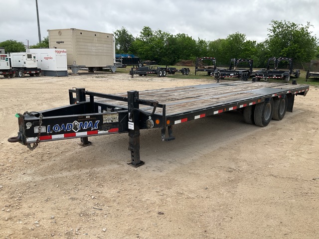 2014 Load Trail 24 ft T/A Flatbed Trailer