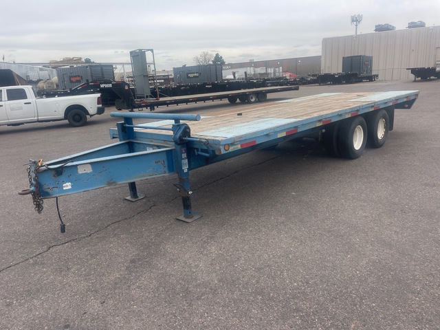 1997 NRRS 22 ft T/A Flatbed Trailer