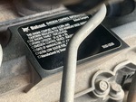 Engine with Emission Label