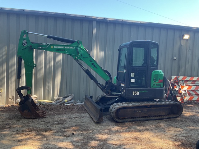2018 Bobcat E50 Mini Excavator