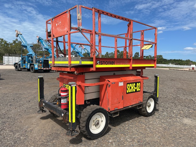 2011 Snorkel SR2770RT V3 4x4 Diesel Scissor Lift