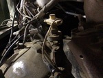 Engine with Oil Pump/Tach Drive (behind doghouse cover)