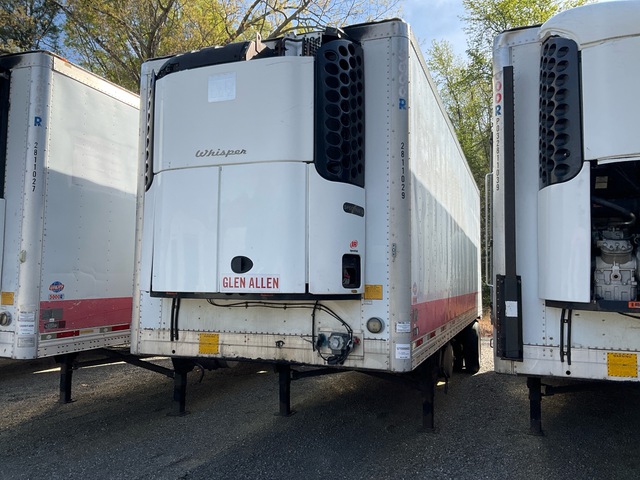 2012 Utility VS1RA 28 ft x 102 in S/A Multi -Temp Refrigerated Trailer