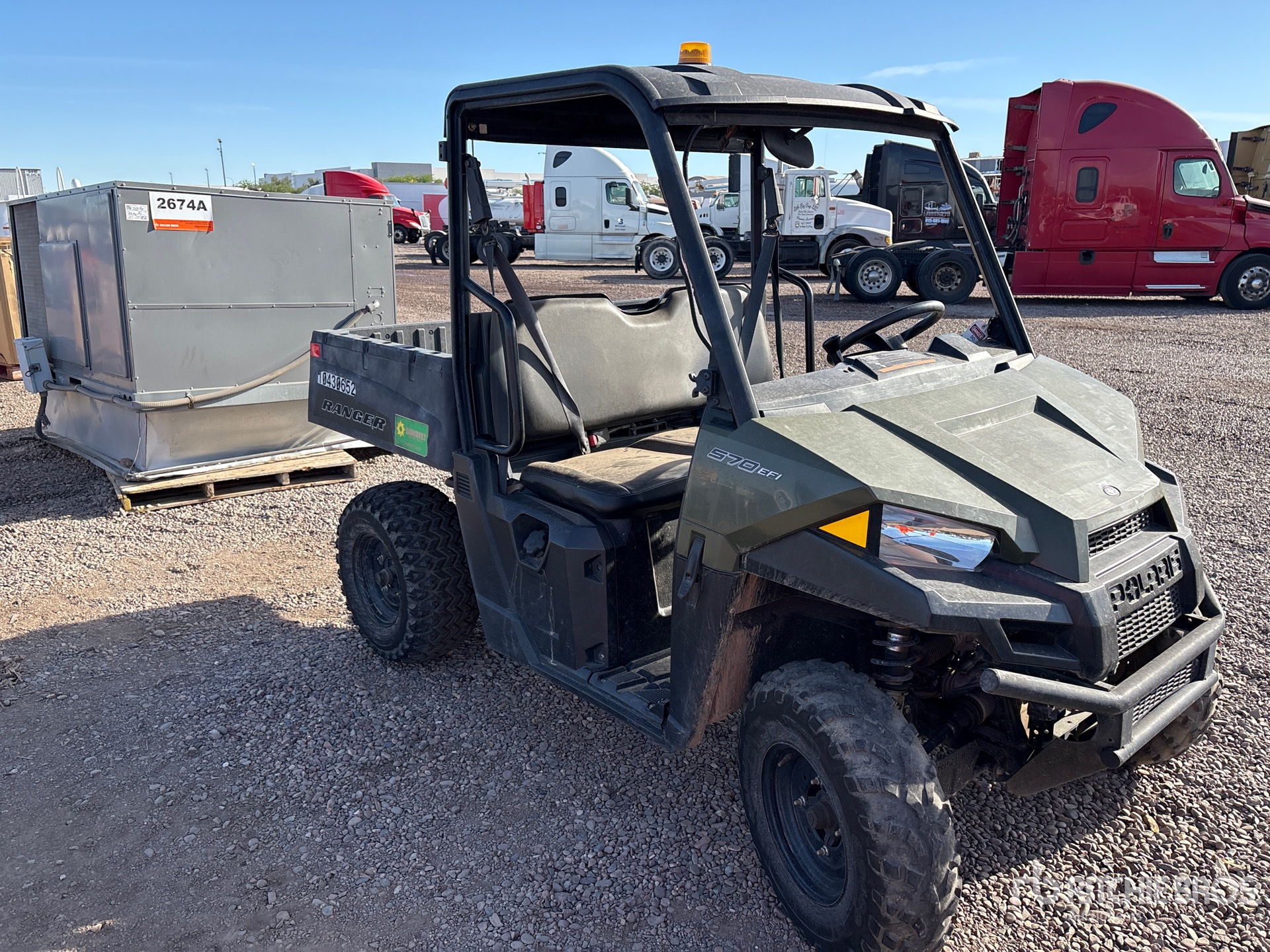 General Appearance with Picture, Right Front Corner