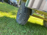 Trailer Chassis with Tire Condition