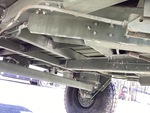 Trailer Chassis with Frame Rails/ Main Beams Condition