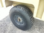 Trailer Chassis with Tire Condition