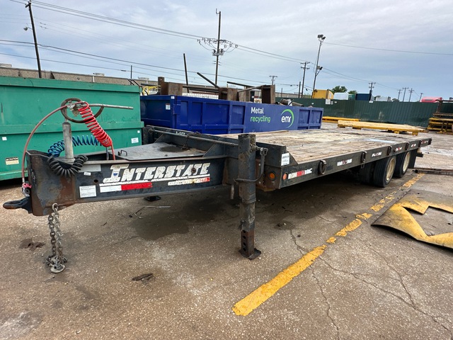 2007 Interstate  T/A Flatbed Trailer