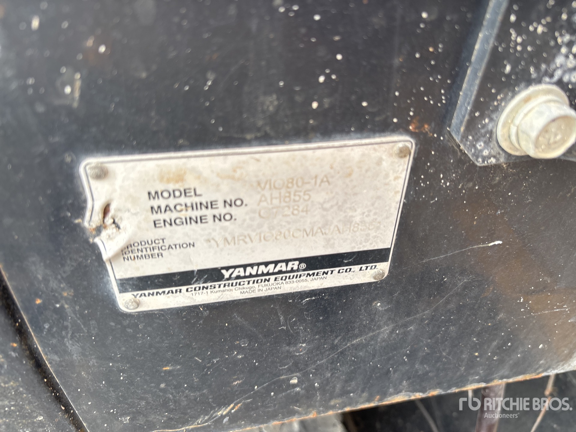 2021 Yanmar VIO80