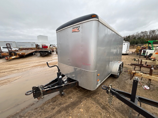 2015 American Hauler 14 ft T/A Enclosed Trailer