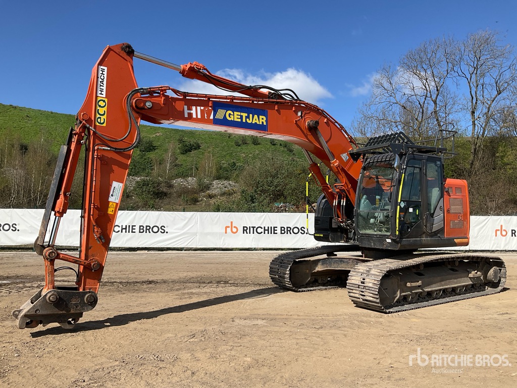 SATOSHI  2020 Hitachi ZX225USLC-6 Tracked Excavator | Ritchie Bros. Auctioneers
