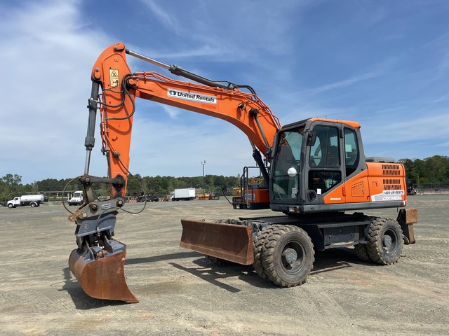 2018 Doosan DX140W-5 Wheel Excavator