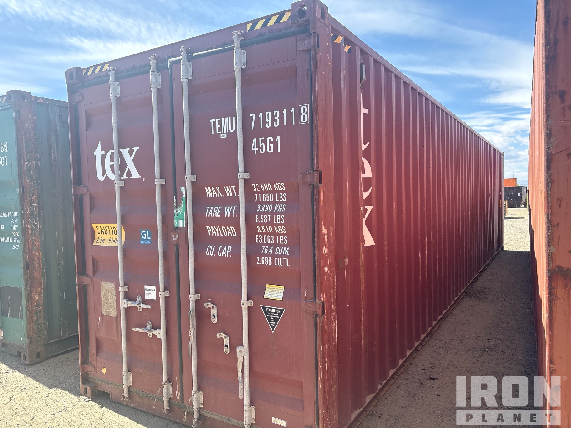 General Appearance with Picture, Left Front Corner