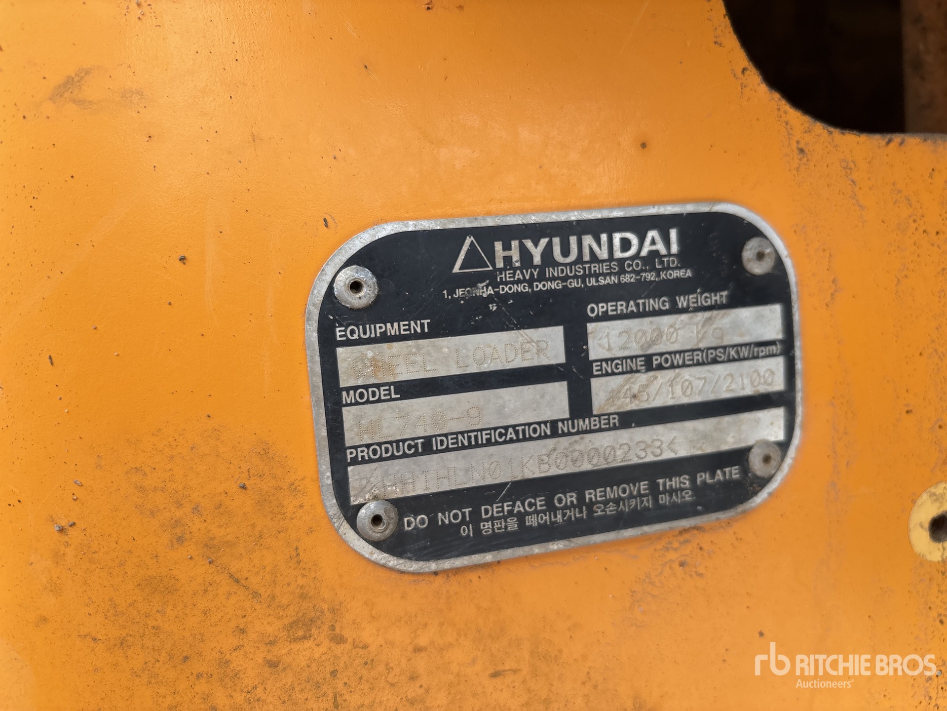 2011 Hyundai HL740-9