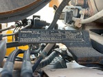 Engine with Emission Label