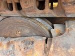 Undercarriage with Left Front Idler