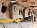 Undercarriage with Left Track Links