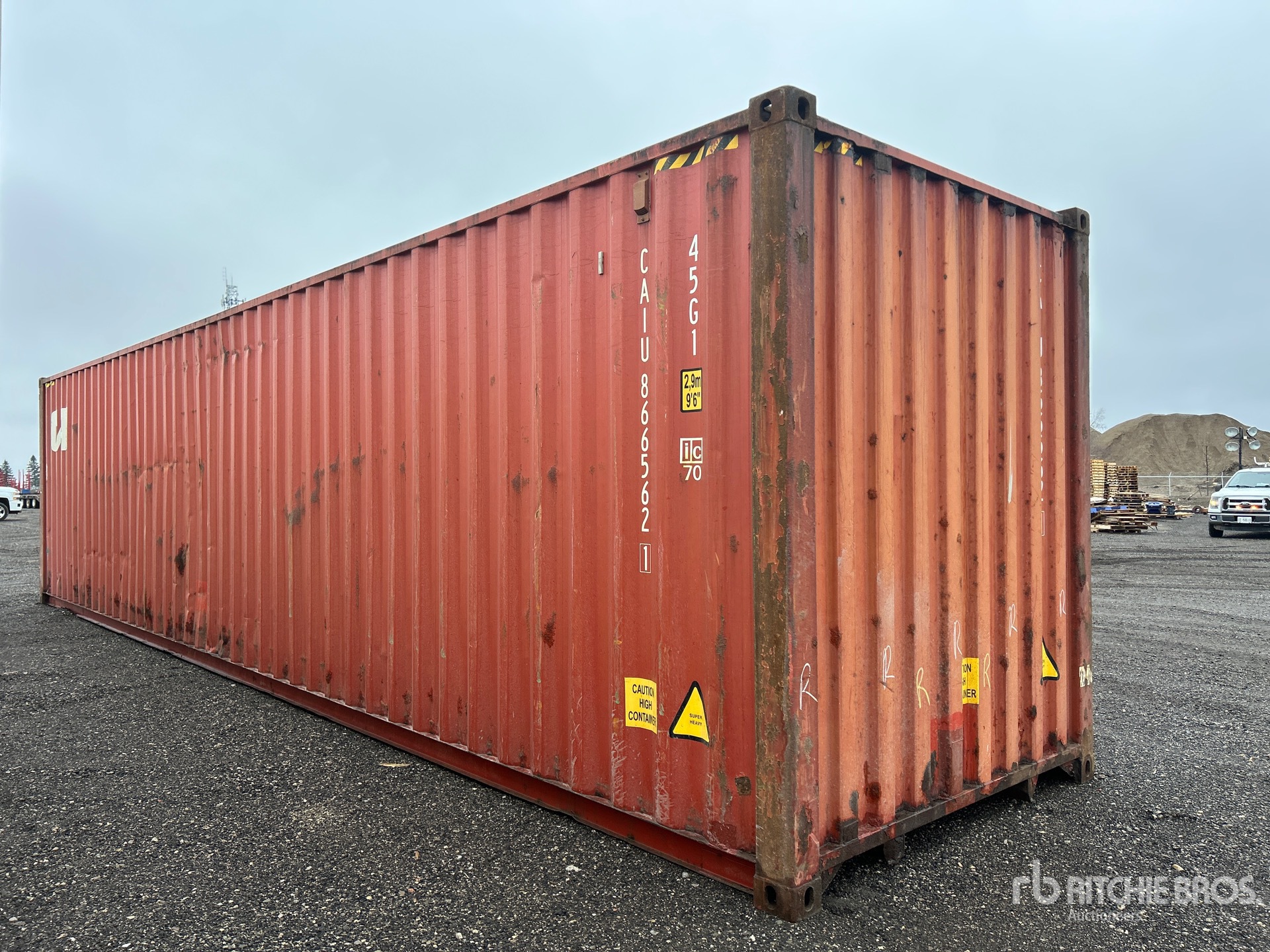 General Appearance with Picture, Left Rear Corner