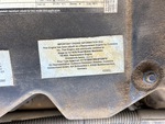 Engine with Emission Label