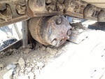Undercarriage with Left Carrier Rollers