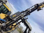 Chassis with Drill Rod Racks