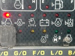 Control Station with Engine Oil Pressure