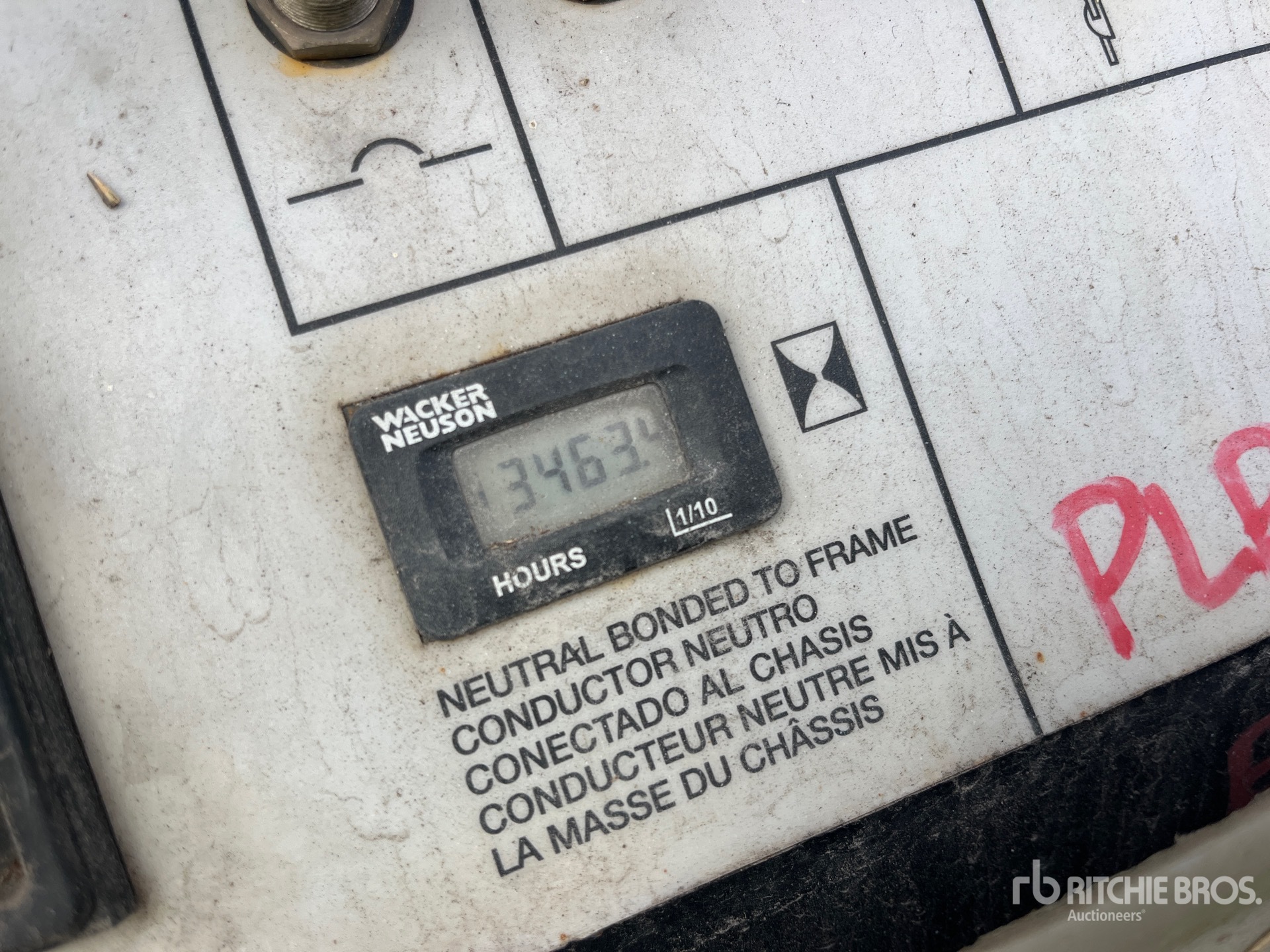 General Appearance with Hour Meter / Odometer