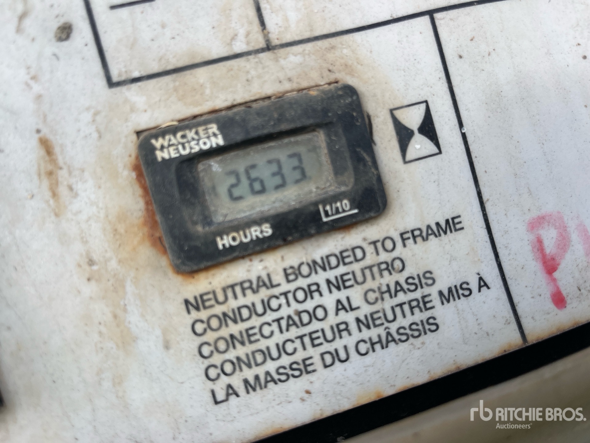 General Appearance with Hour Meter / Odometer