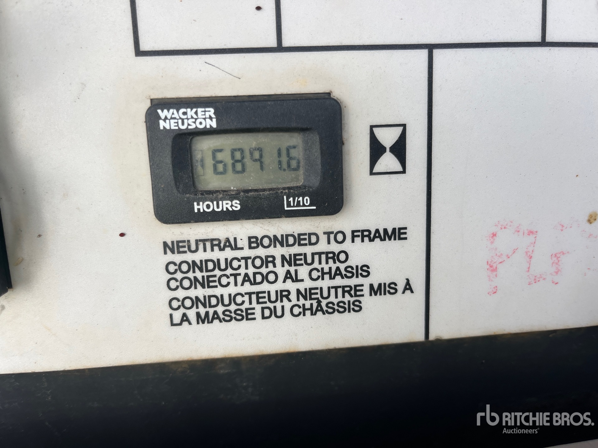General Appearance with Hour Meter / Odometer