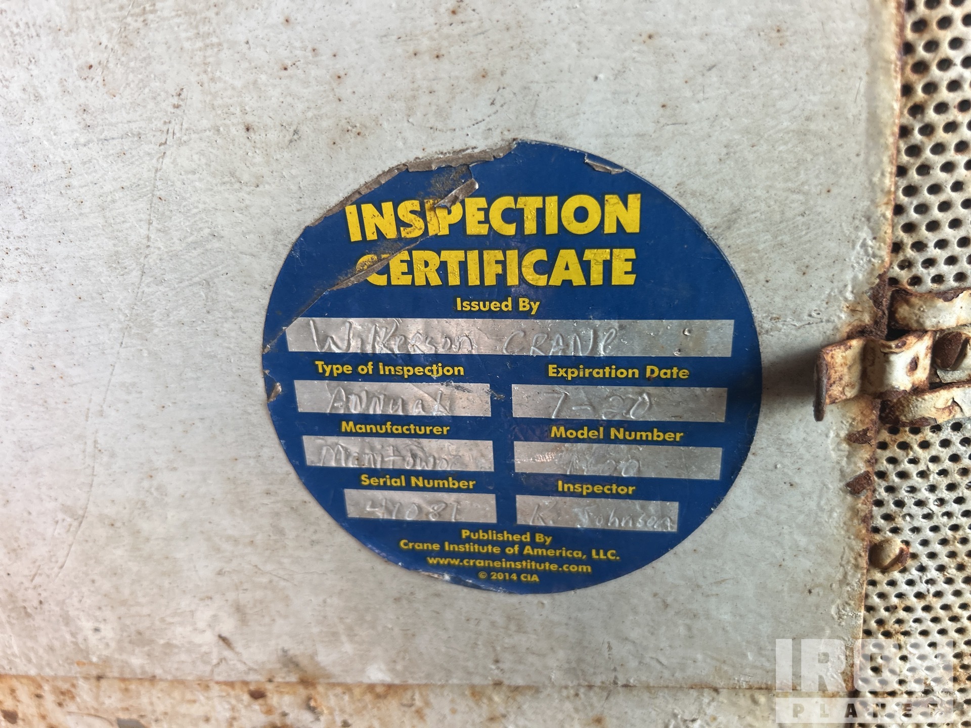 General Appearance with Safety Certification Label