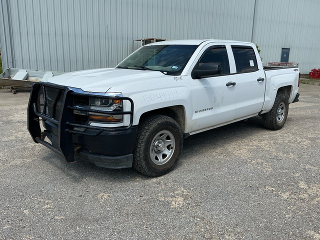 2018 Chevrolet Silverado 1500 4x4 Crew Cab Pickup