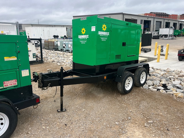 2016 Multiquip DCA-45SSIU4F 36 kW Mobile Generator Set 2016 Multiquip DCA-45SSIU4F 36 kW Mobile Generator Set